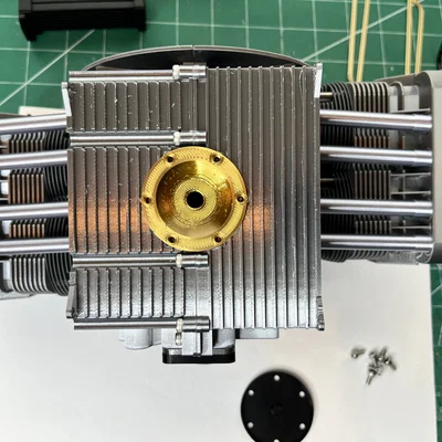 Mô hình 3D bộ phận dầu và nhiên liệu cho động cơ VW