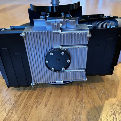 Bộ vỏ tản nhiệt Tin cho mô hình động cơ VW in 3D