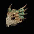 Mặt Nạ Rồng Đồng (Bronze Dragon Mask) - Thumbnail 1