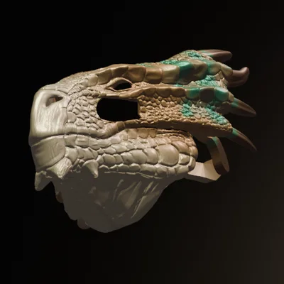 Mặt Nạ Rồng Đồng (Bronze Dragon Mask)