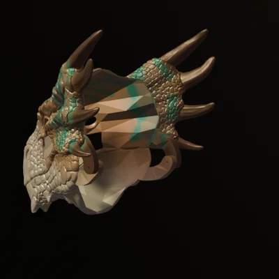 Mặt Nạ Rồng Đồng (Bronze Dragon Mask)