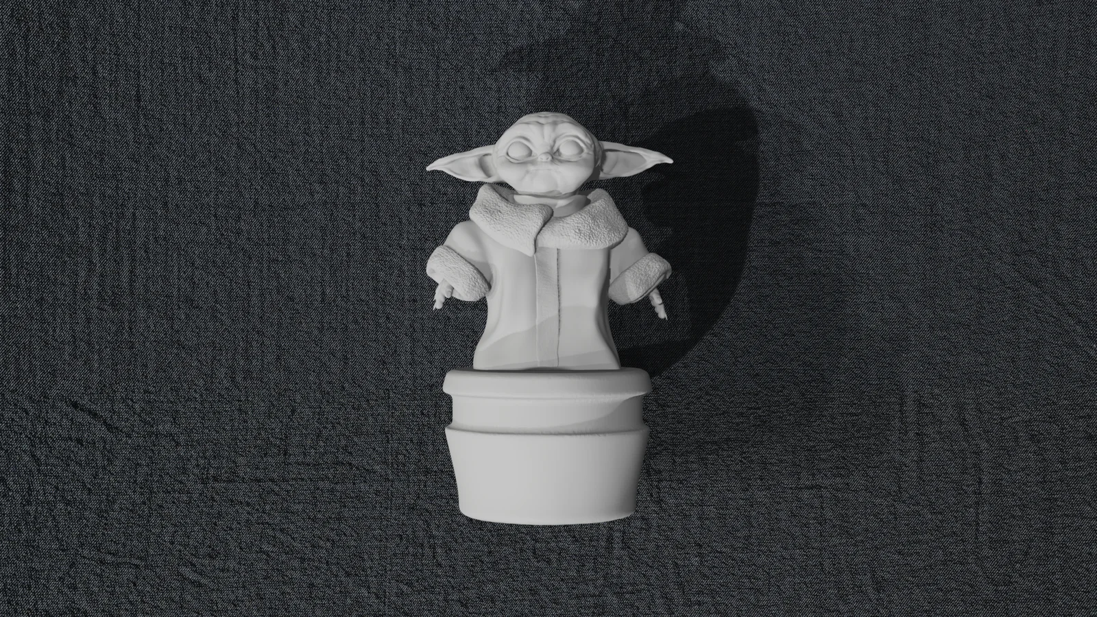 Tượng Bán Thân Grogu Star Wars #5 1