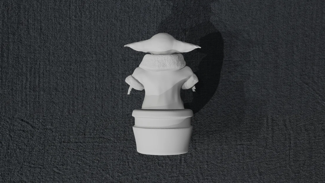 Tượng Bán Thân Grogu Star Wars #5 - Image 3