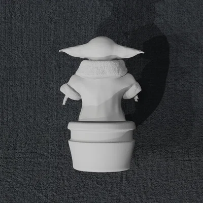 Tượng Bán Thân Grogu Star Wars #5