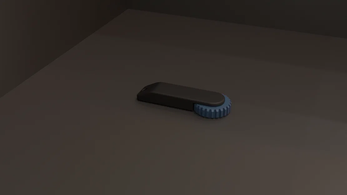 Đồ chơi Fidget Clicker bánh xe xoay tự do - Mô hình in 3D xả stress - Image 2