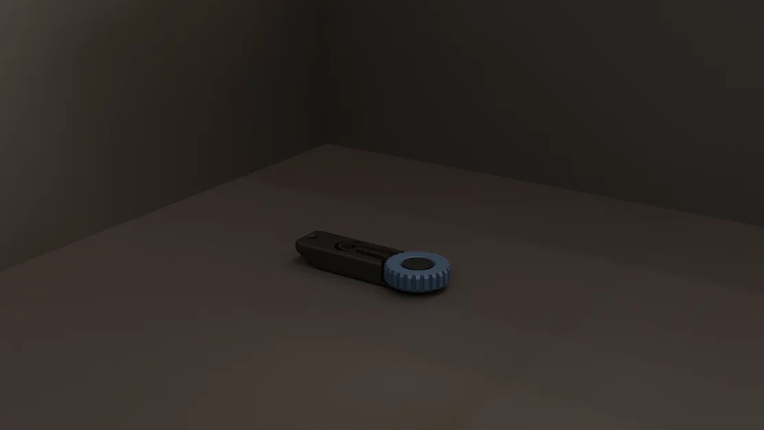 Đồ chơi Fidget Clicker bánh xe xoay tự do - Mô hình in 3D xả stress - Image 3