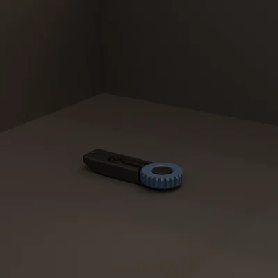 Đồ chơi Fidget Clicker bánh xe xoay tự do - Mô hình in 3D xả stress