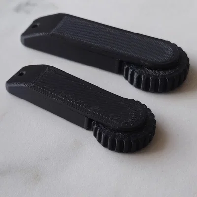 Đồ chơi Fidget Clicker bánh xe xoay tự do - Mô hình in 3D xả stress