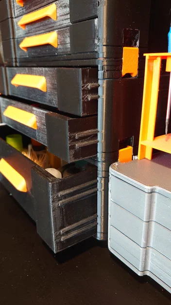 Bộ hộp ngăn kéo (Drawer box set) tương thích Gridfinity - Image 3