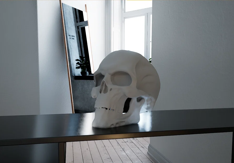 Mô hình hộp sọ cơ khí (Bio Mechanical Skull) - File in 3D cực chất - Image 1