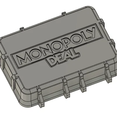 Hộp đựng thẻ Monopoly Deal (bản MMU và bản in 1 màu)