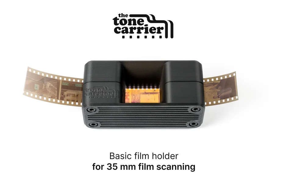 toneCarrier Film Carrier cho DSLR scan film 35 mm (có sprockets!) - Image 1