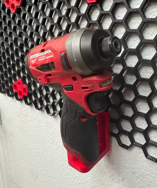 Giá treo máy Milwaukee M12 cho Honeycomb Storage Wall (HSW) - Image 1