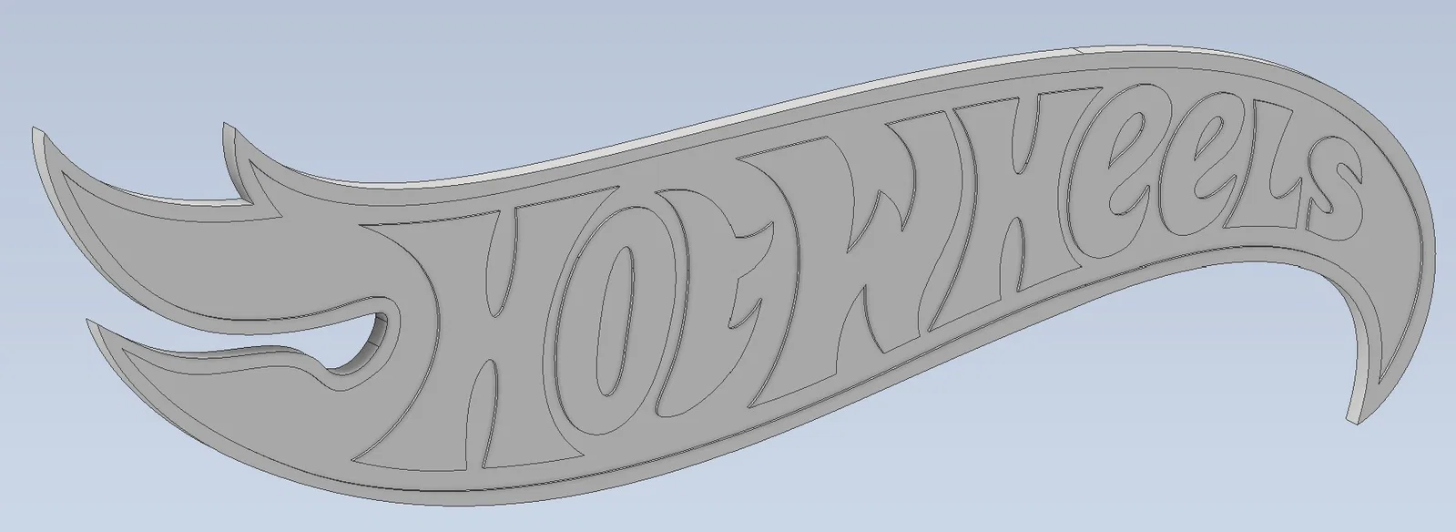 Mô hình logo HotWheels in 3D cực chất cho người sưu tầm - Image 2