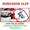 Kẹp chắn nắng (Sunvisor Clip) cho Fiat Palio/Siena - Thumbnail 1