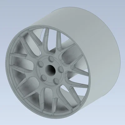 Mẫu Mâm Xe BBS RS GT Cho Hot Wheels - Tự Độ Xe Mô Hình Cực Chất