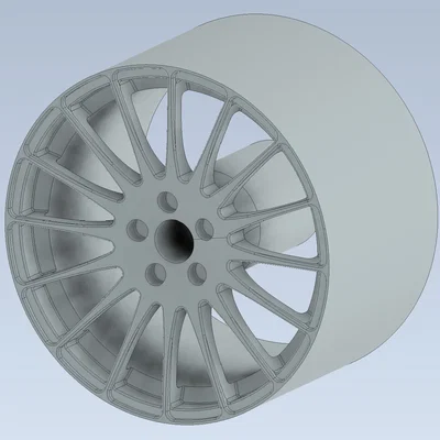 Mẫu vành xe độ phong cách OZ Superturismo cho xe mô hình Hot Wheels