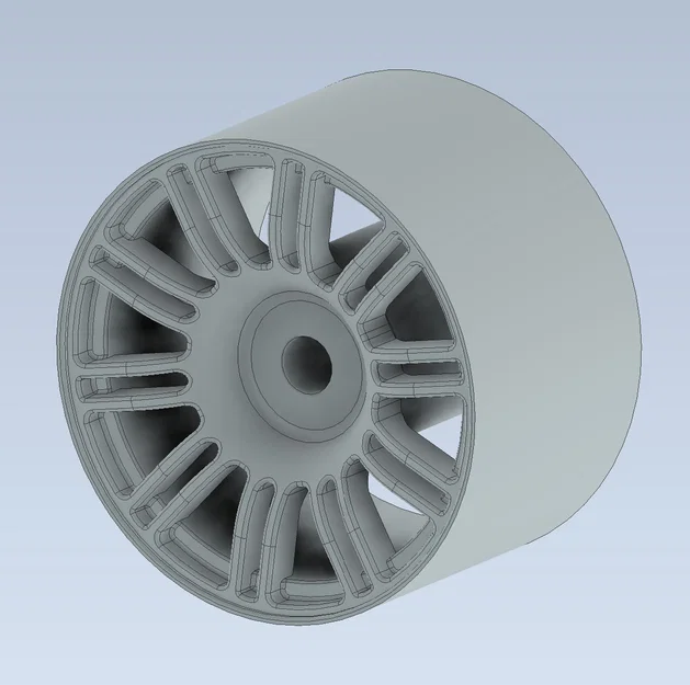 Mâm xe BBS M Sport cho mô hình Hot Wheels - File in 3D chất lượng cao - Image 1