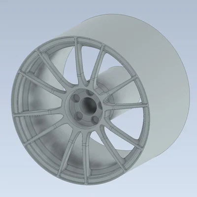 File in 3D mâm xe độ kiểu OZ Ultraleggera cho mô hình Hot Wheels