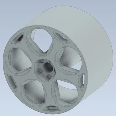 Thiết kế Mâm xe Lamborghini Gallardo cho mô hình Hot Wheels