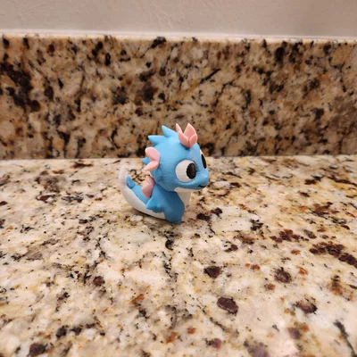 Mô hình rồng con dễ thương (Baby Dragon) - File in 3D độc đáo