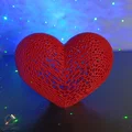 Voronoi Heart – Trái tim họa tiết Voronoi in 3D - Thumbnail 2