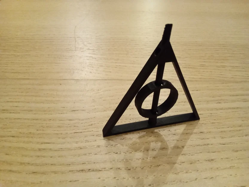 Mặt dây chuyền Harry Potter/Deathly Hallows - Image 1