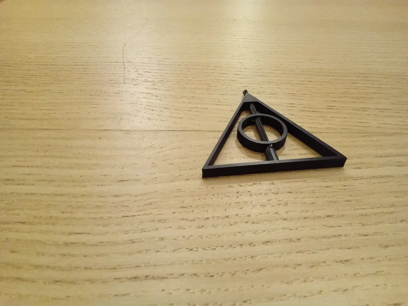 Mặt dây chuyền Harry Potter/Deathly Hallows - Image 3