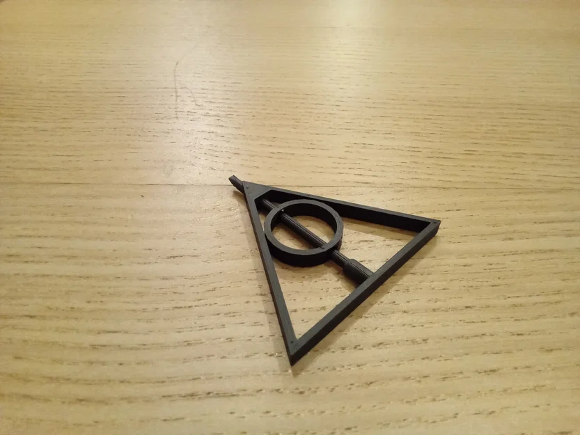 Mặt dây chuyền Harry Potter/Deathly Hallows - Image 4