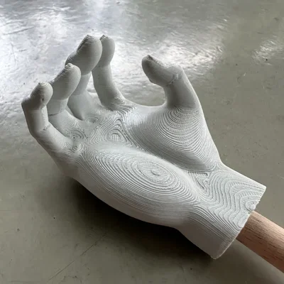 Bàn tay phải gãi lưng (Right hand back Scratcher)