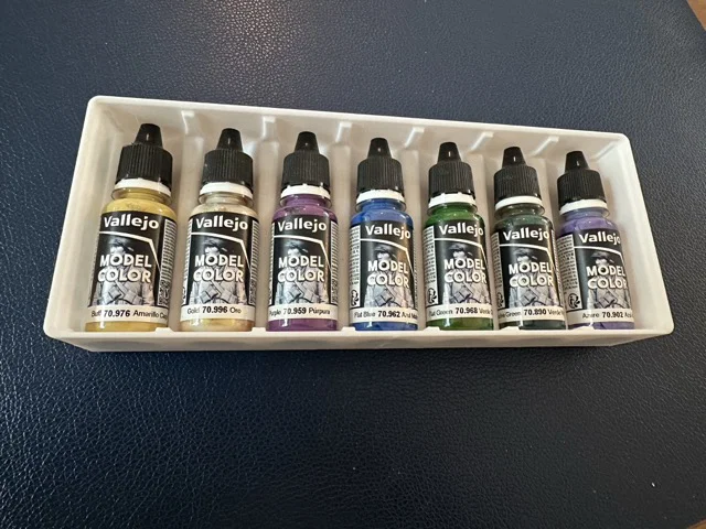 Khay đỡ sơn Vallejo cho Gridfinity - Image 1