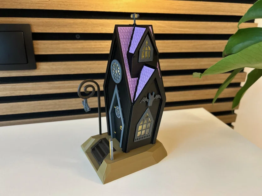 Nhà Tiên Quan Tài Halloween Rùng Rợn (Creepy Halloween Coffin Fairy-House) - Image 5