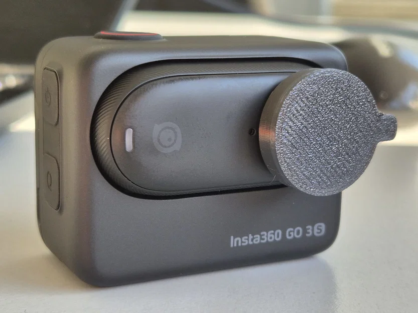 Nắp đậy ống kính bảo vệ cho Insta360 GO 3S in 3D - Image 2