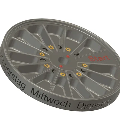 Hộp thuốc Pillbox AM/PM