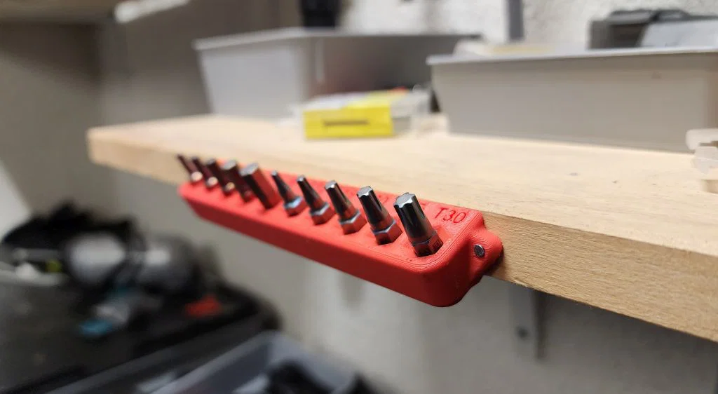 Giá treo tường đựng đầu bit (Wall mounted Bit Holder) - Image 1