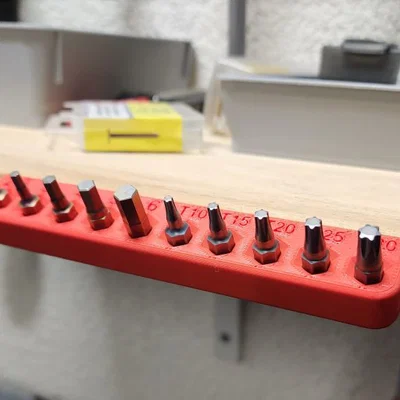 Giá treo tường đựng đầu bit (Wall mounted Bit Holder)