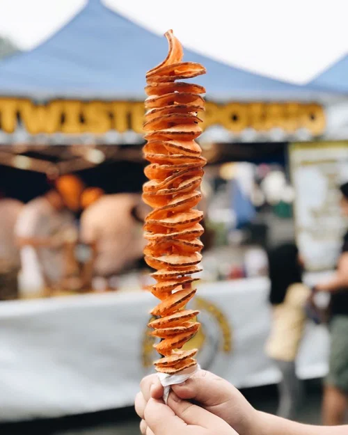 Dụng cụ cắt khoai tây xoắn (Potato Spiral Slicer) - Image 1