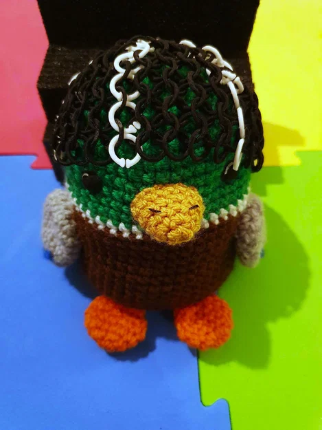 Mũ trùm chainmail (Coif) in 3D - Image 2