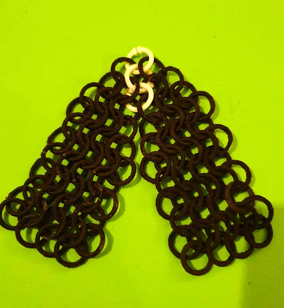 Mũ trùm chainmail (Coif) in 3D - Image 7