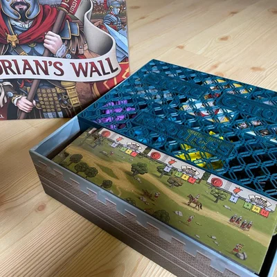 Khay insert cho board game Hadrian's Wall