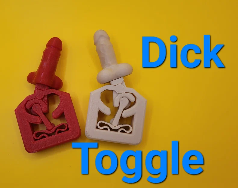 Đồ chơi fidget công tắc độc đáo (Toggle Fidget Toy) in 3D - Image 1