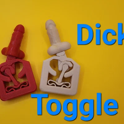 Đồ chơi fidget công tắc độc đáo (Toggle Fidget Toy) in 3D