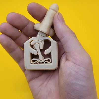 Đồ chơi fidget công tắc độc đáo (Toggle Fidget Toy) in 3D