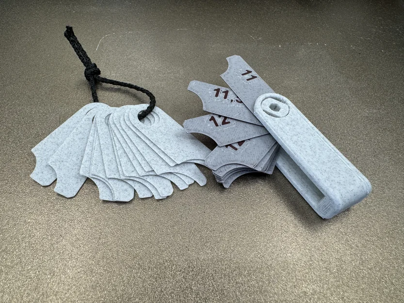 Bộ Thước Dò Bán Kính (Radius Gauge Tool) - Image 1