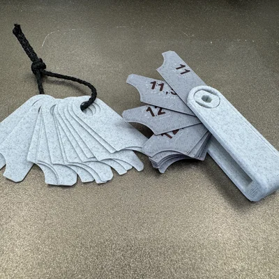 Bộ Thước Dò Bán Kính (Radius Gauge Tool)