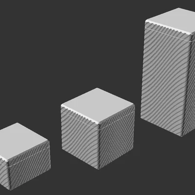 Hộp vuông khóa xoay (Square Twist Lock Box)