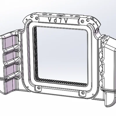 Báng cầm tay ALPA 12TC Grip - Phụ kiện 3D hỗ trợ chụp ảnh