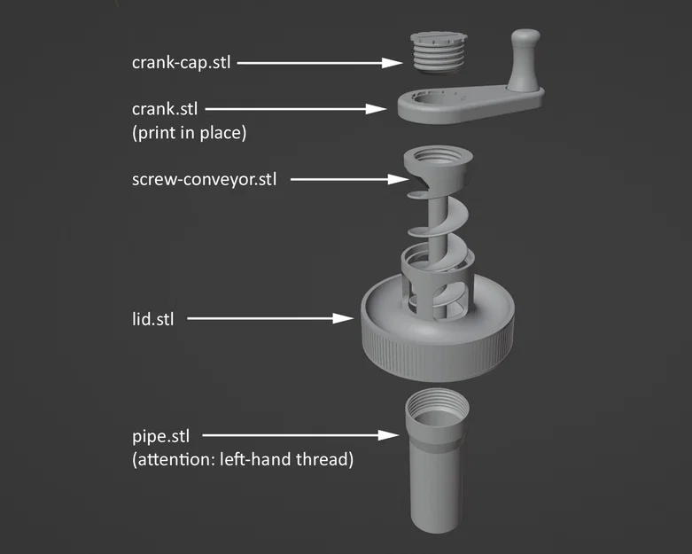 Hộp Nhả Kẹo Từ Hũ Nutella II (Nutella Jar Candy Dispenser II) - Image 2