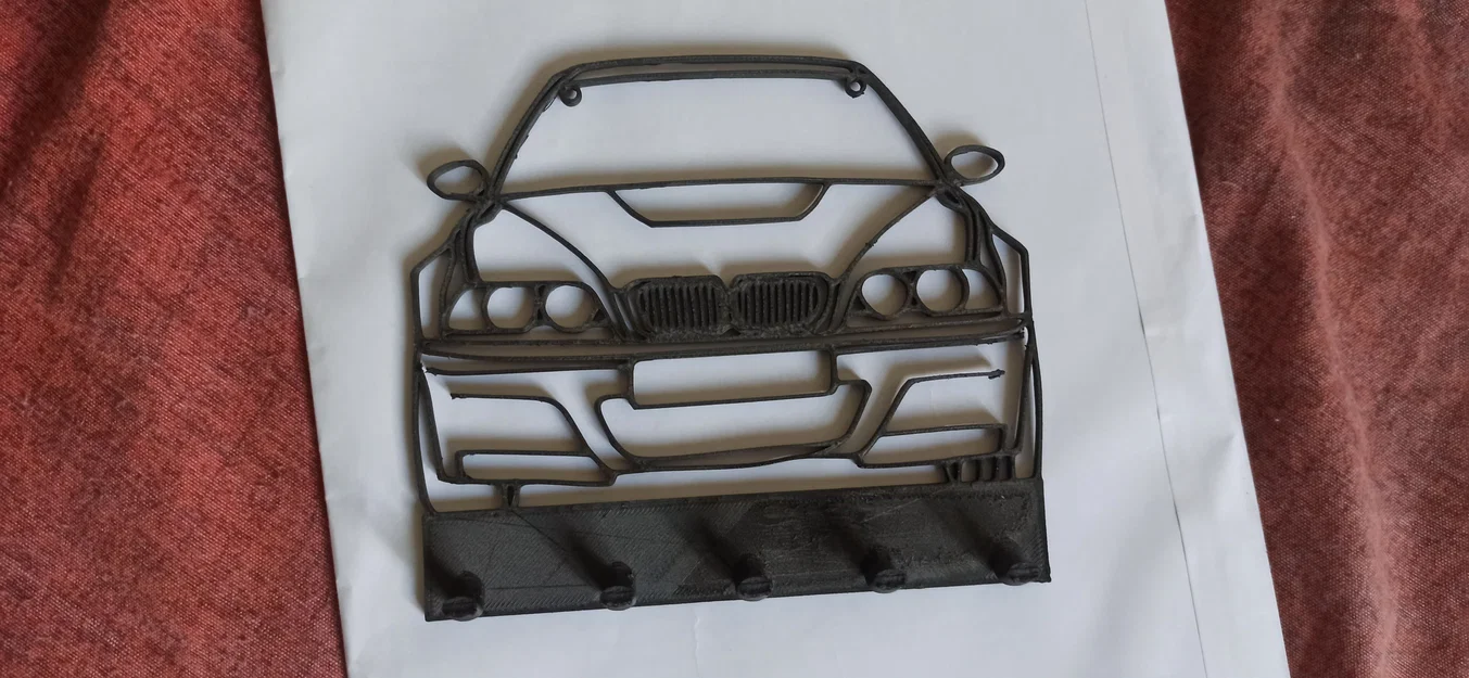 Móc treo chìa khóa gắn tường BMW E46 - Image 1