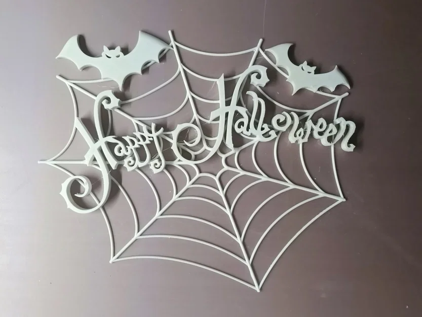 Trang trí Halloween: Mạng nhện HAPPY HALLOWEEN DECORATION - Image 1